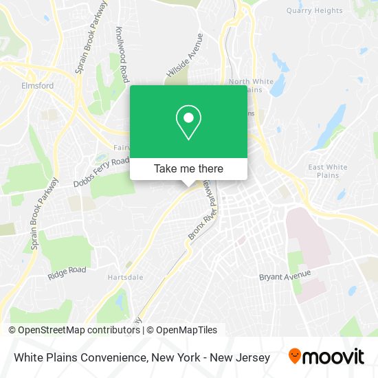 Mapa de White Plains Convenience