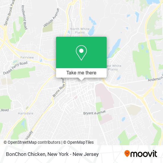 Mapa de BonChon Chicken