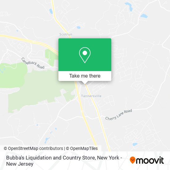 Bubba's Liquidation and Country Store map