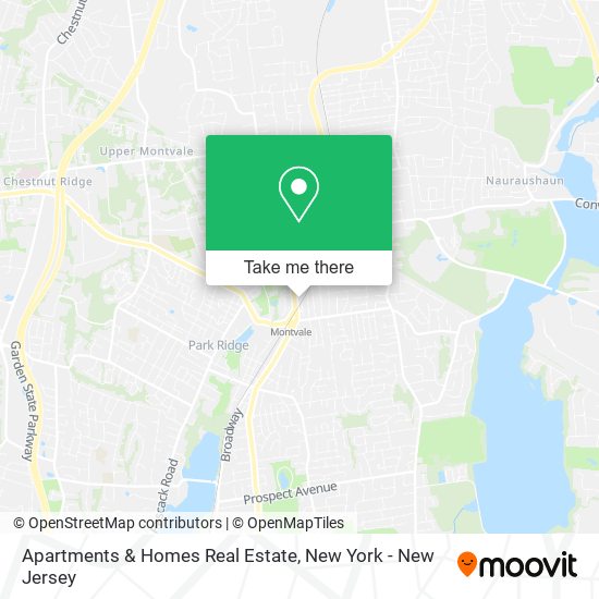 Mapa de Apartments & Homes Real Estate