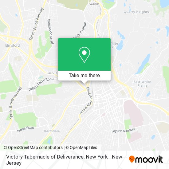 Victory Tabernacle of Deliverance map