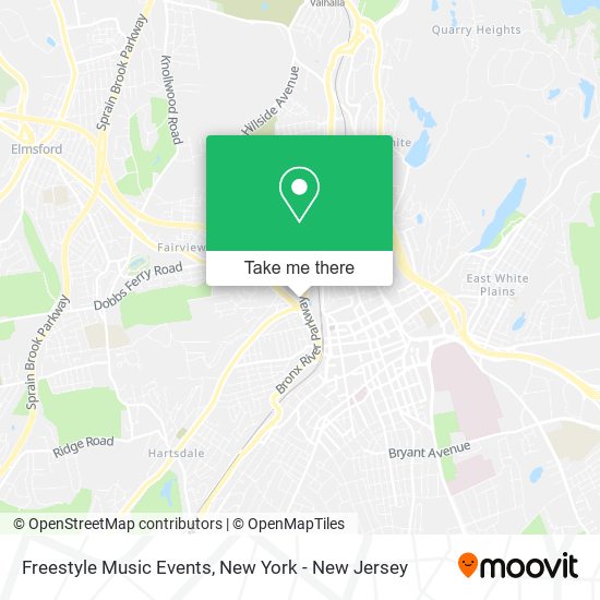 Freestyle Music Events map