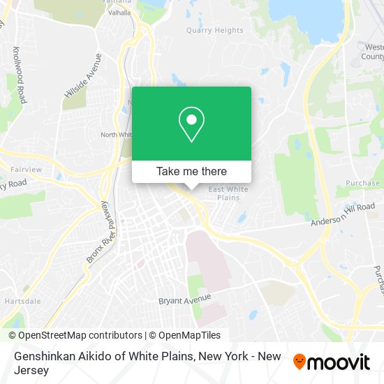 Genshinkan Aikido of White Plains map
