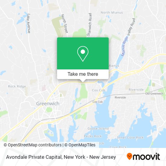 Mapa de Avondale Private Capital