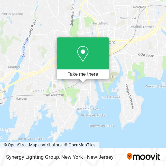 Synergy Lighting Group map