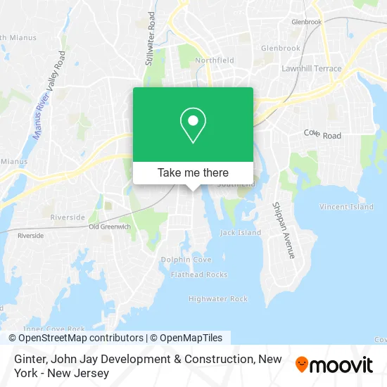 Ginter, John Jay Development & Construction map