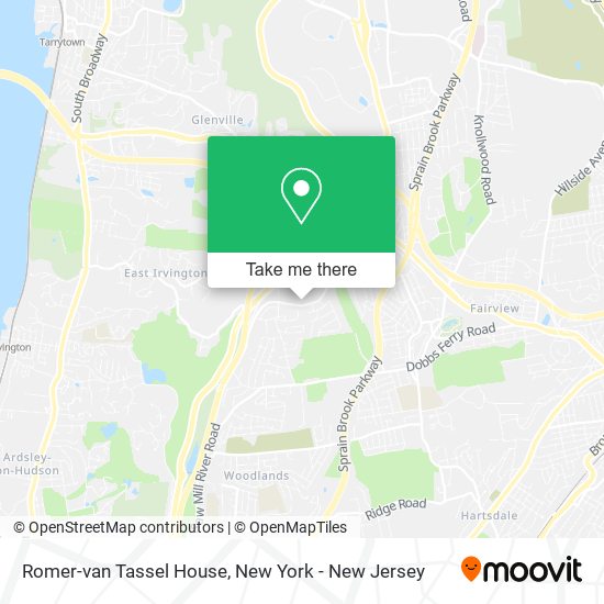 Mapa de Romer-van Tassel House