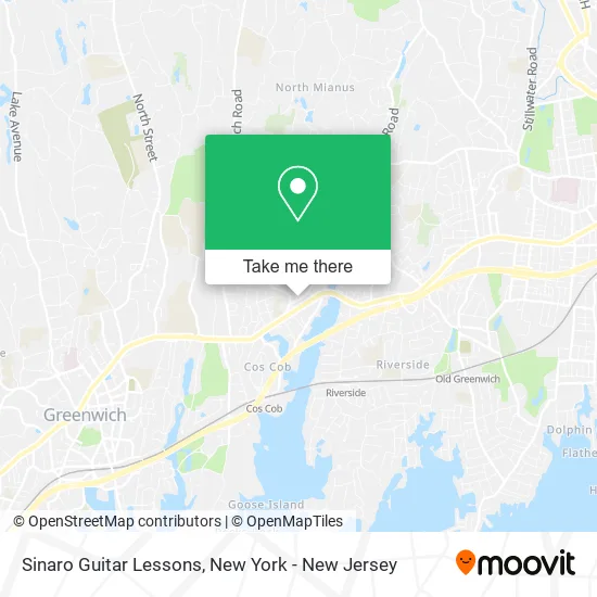 Sinaro Guitar Lessons map