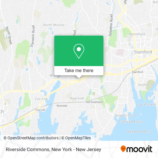 Riverside Commons map