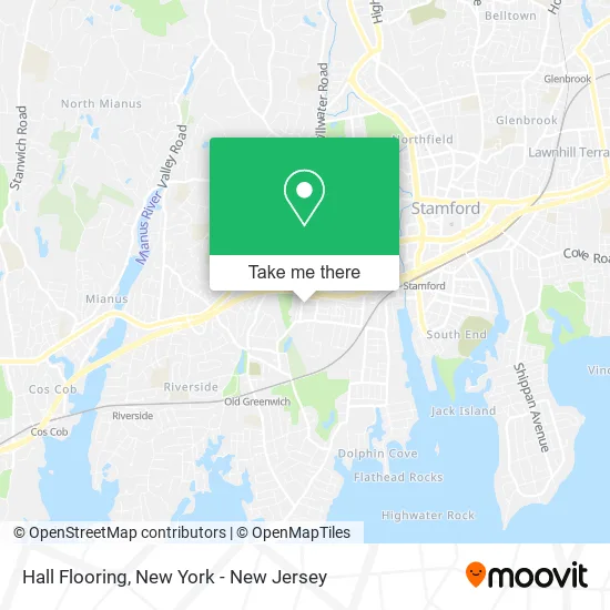 Hall Flooring map