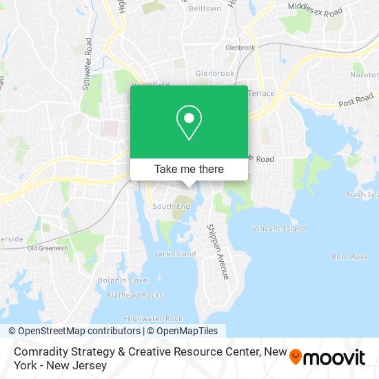 Comradity Strategy & Creative Resource Center map