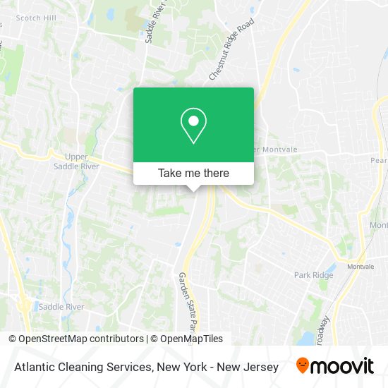 Atlantic Cleaning Services map