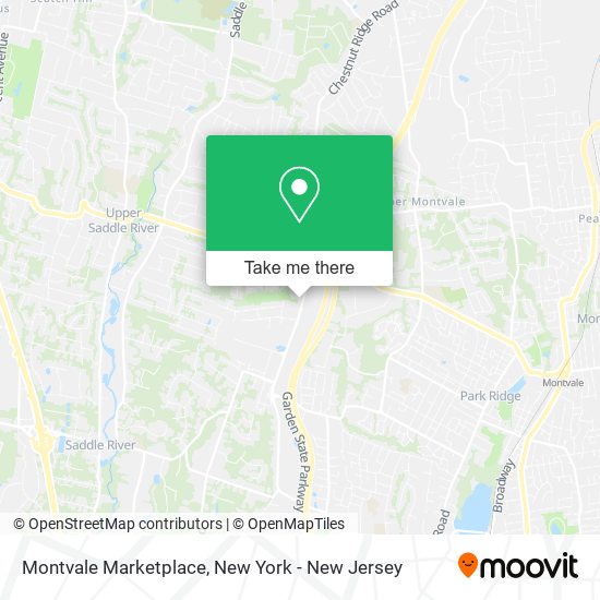 Montvale Marketplace map