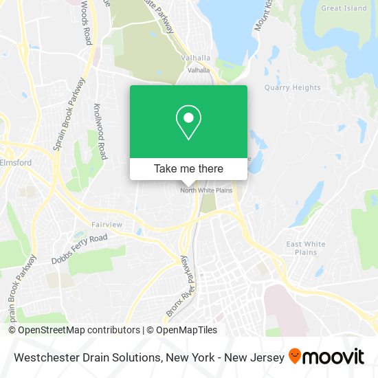 Westchester Drain Solutions map