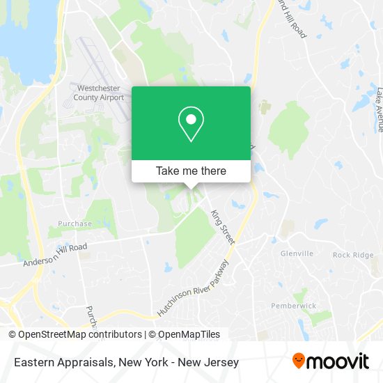 Eastern Appraisals map