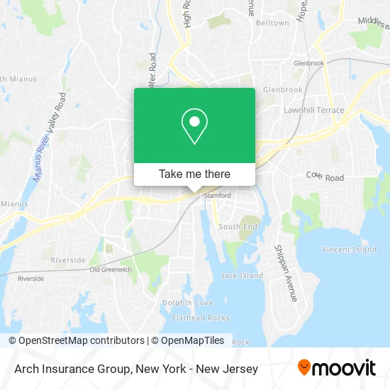 Arch Insurance Group map