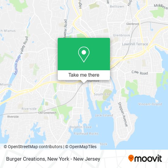 Burger Creations map