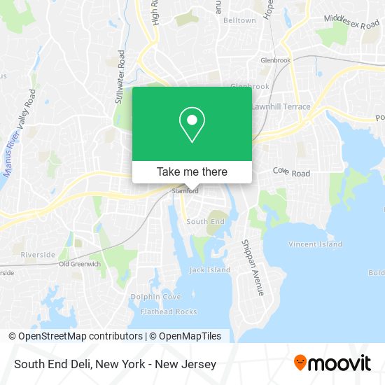 Mapa de South End Deli