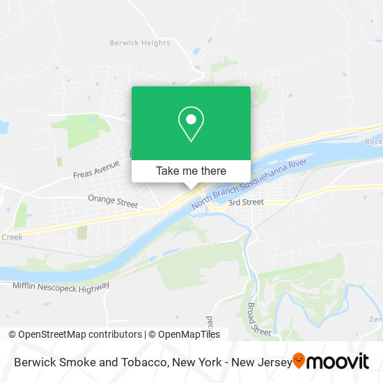 Mapa de Berwick Smoke and Tobacco