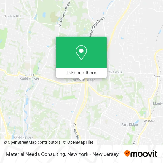 Material Needs Consulting map