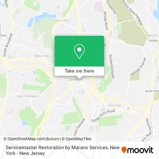 Servicemaster Restoration by Marano Services map