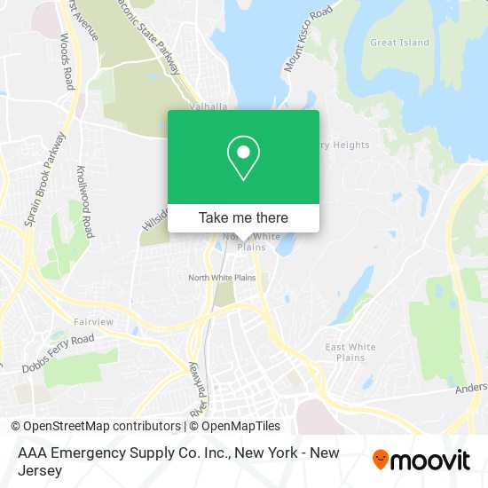 AAA Emergency Supply Co. Inc. map