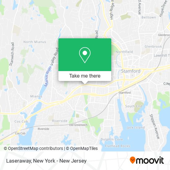 Laseraway map