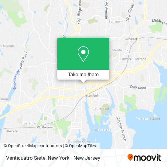 Mapa de Venticuatro Siete