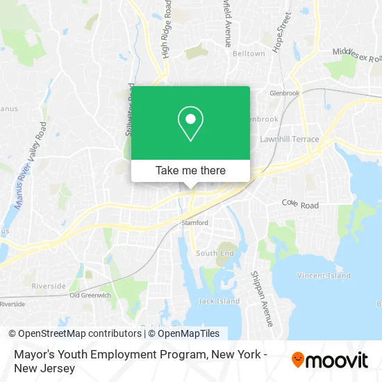 Mapa de Mayor's Youth Employment Program