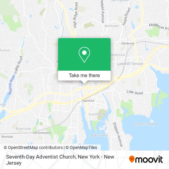 Seventh-Day Adventist Church map