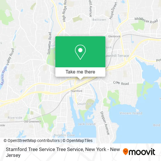 Stamford Tree Service Tree Service map