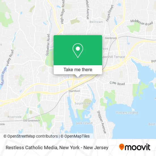 Restless Catholic Media map