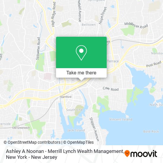 Mapa de Ashley A Noonan - Merrill Lynch Wealth Management