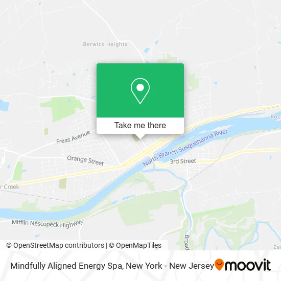 Mindfully Aligned Energy Spa map