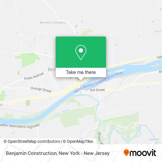 Mapa de Benjamin Construction