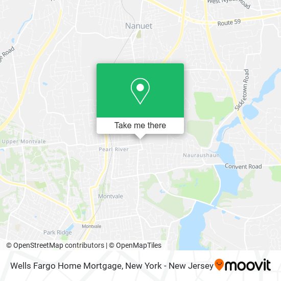 Wells Fargo Home Mortgage map