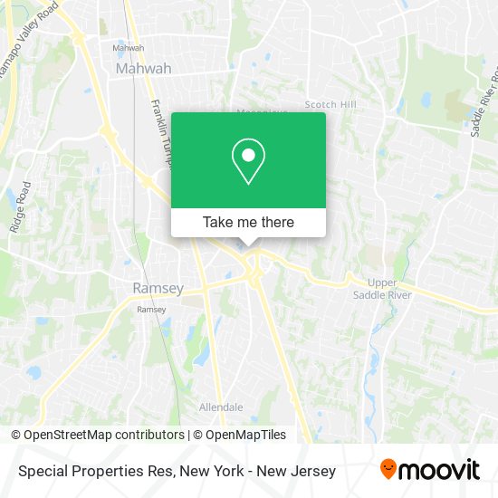 Mapa de Special Properties Res