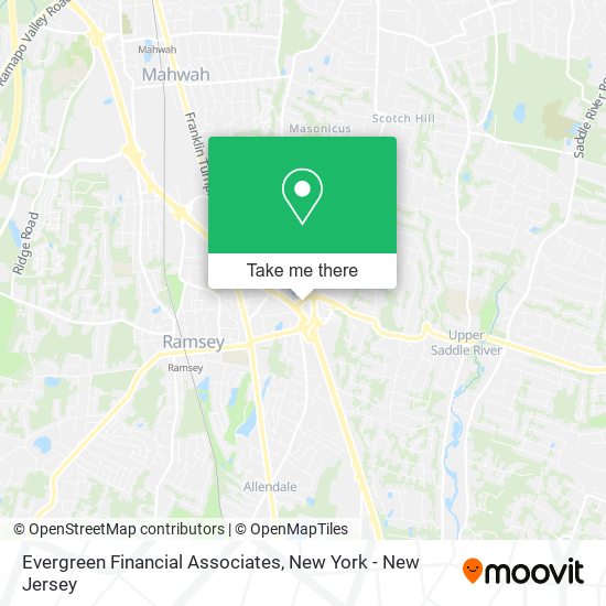 Mapa de Evergreen Financial Associates