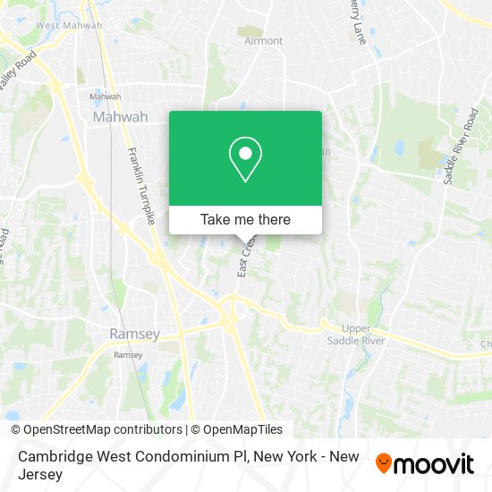 Mapa de Cambridge West Condominium Pl