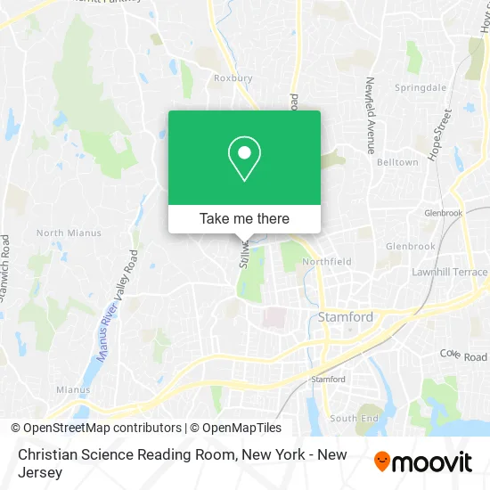 Christian Science Reading Room map