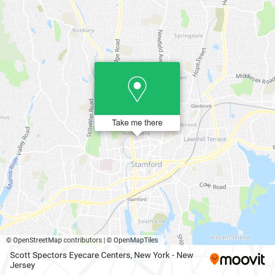 Scott Spectors Eyecare Centers map