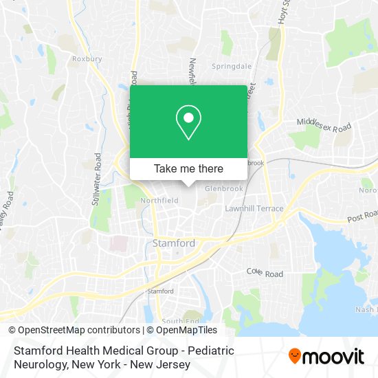 Mapa de Stamford Health Medical Group - Pediatric Neurology