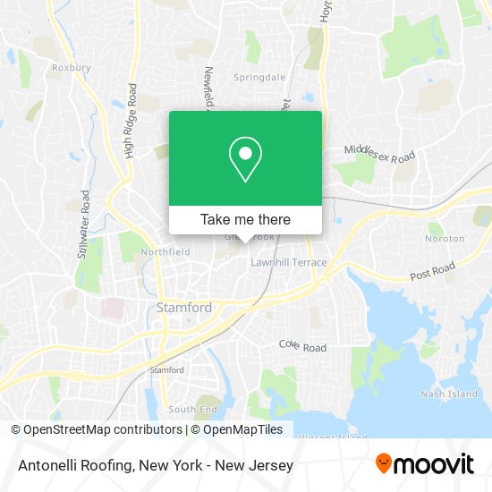 Mapa de Antonelli Roofing