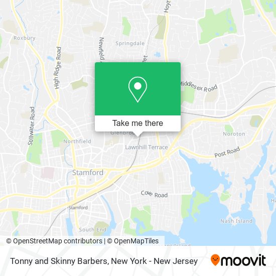 Tonny and Skinny Barbers map