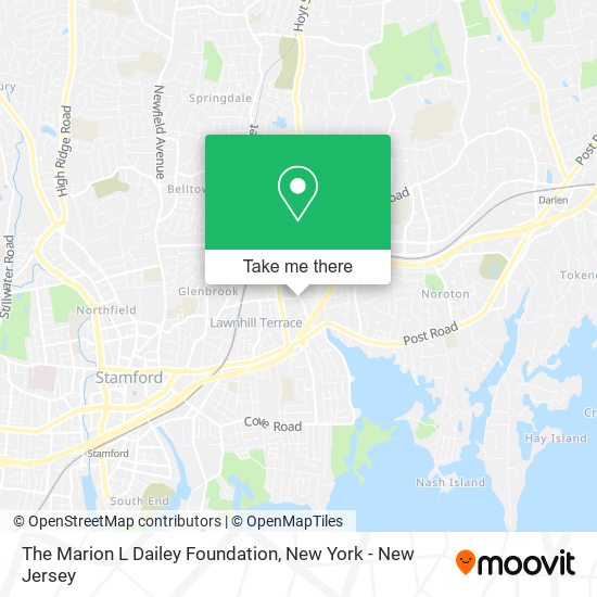 The Marion L Dailey Foundation map