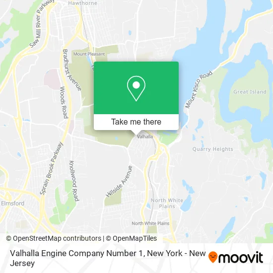Valhalla Engine Company Number 1 map