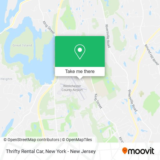 Thrifty Rental Car map