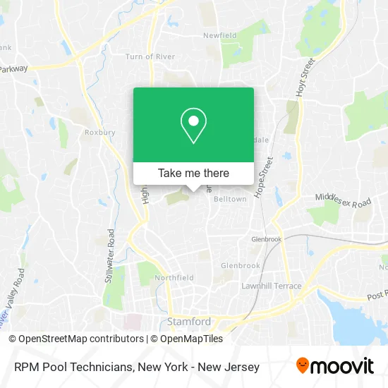 RPM Pool Technicians map