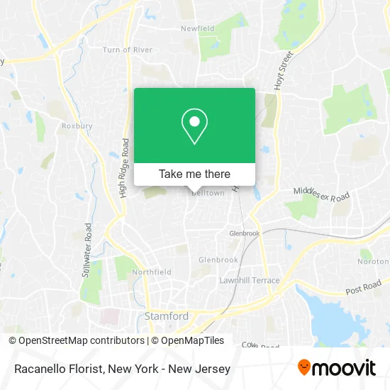 Racanello Florist map