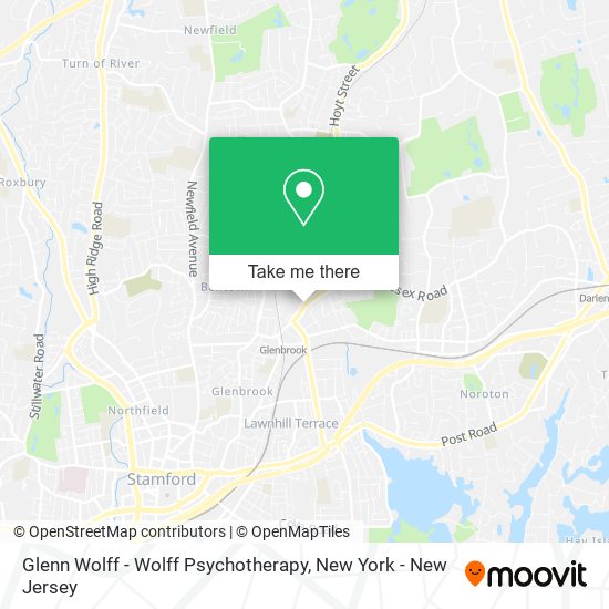 Mapa de Glenn Wolff - Wolff Psychotherapy